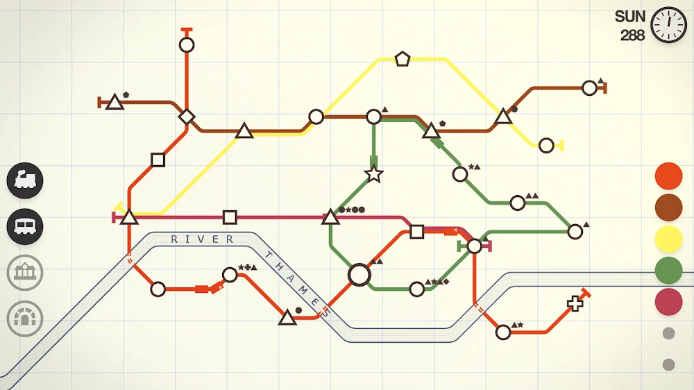 Mini Metro Android app screenshot 3