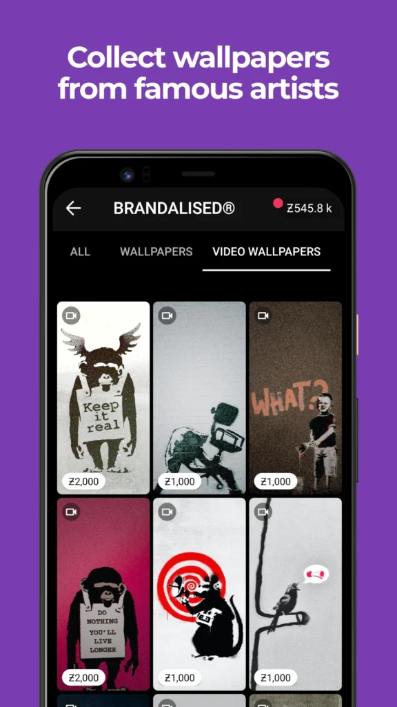 ZEDGE Android app screenshot 4