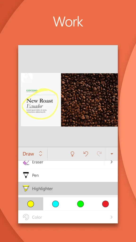 Microsoft PowerPoint Android app screenshot 4