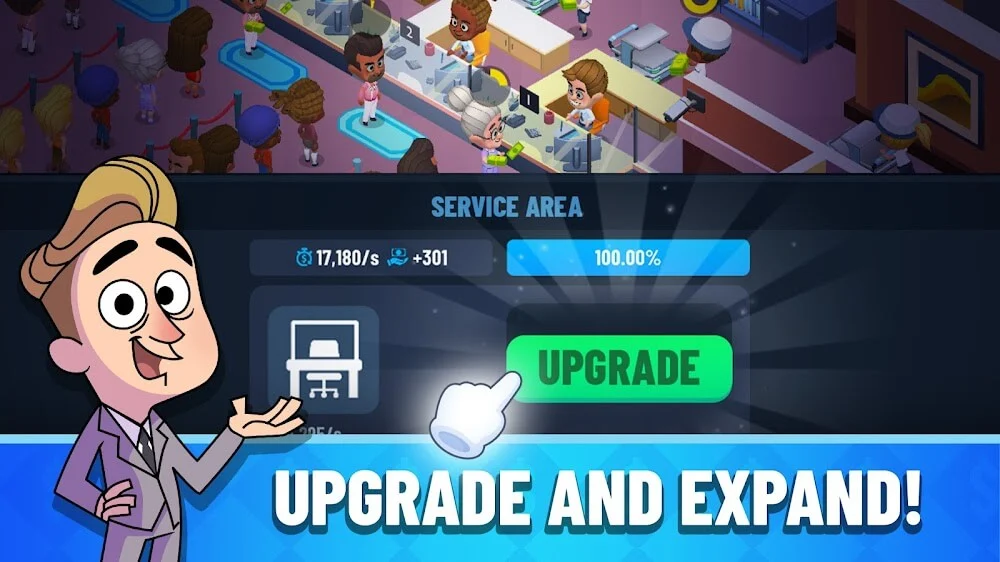 Idle Bank Tycoon Android app screenshot 4