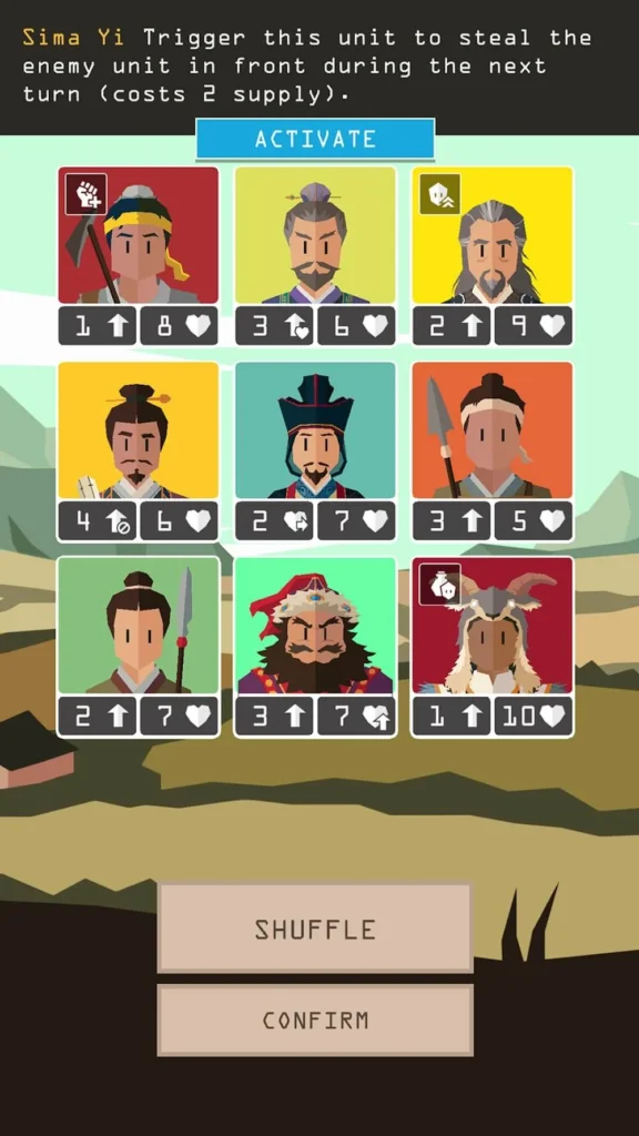 Reigns: Three Kingdoms Android app screenshot 4