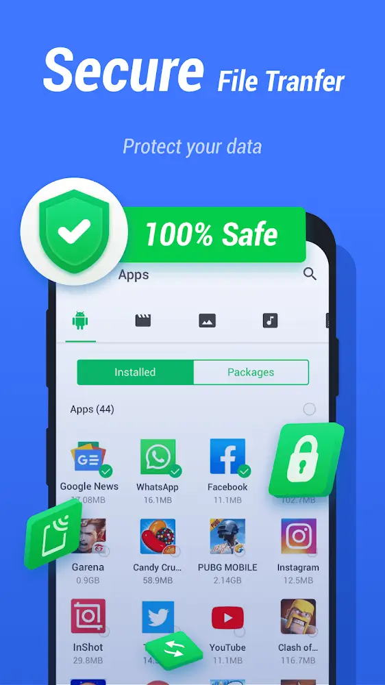 InShare Android app screenshot 4