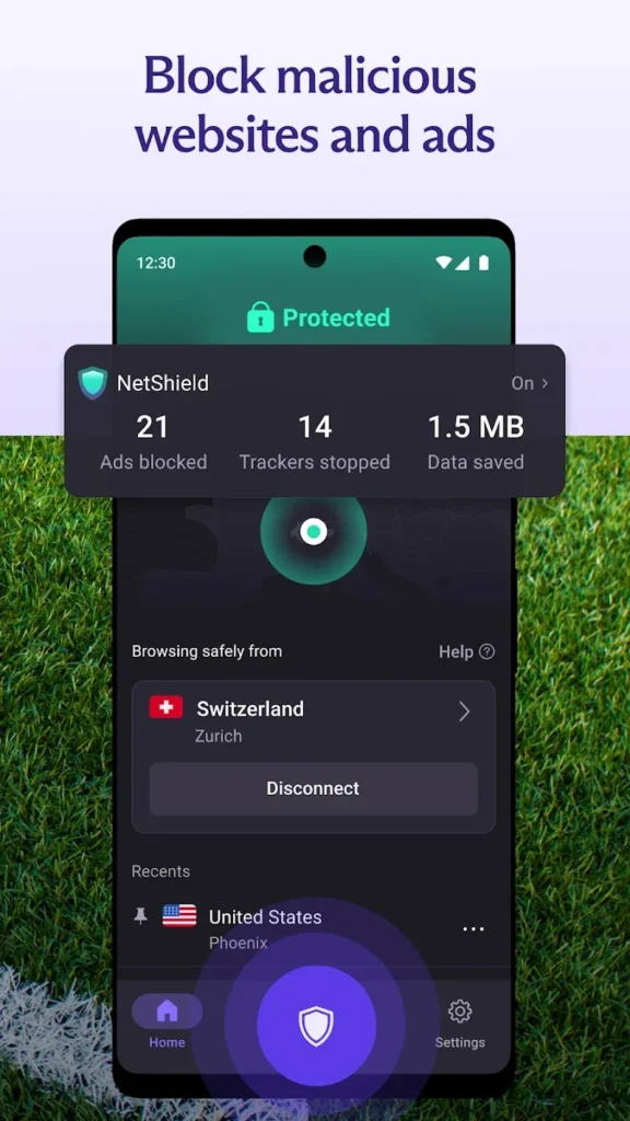 Proton VPN Android app screenshot 5
