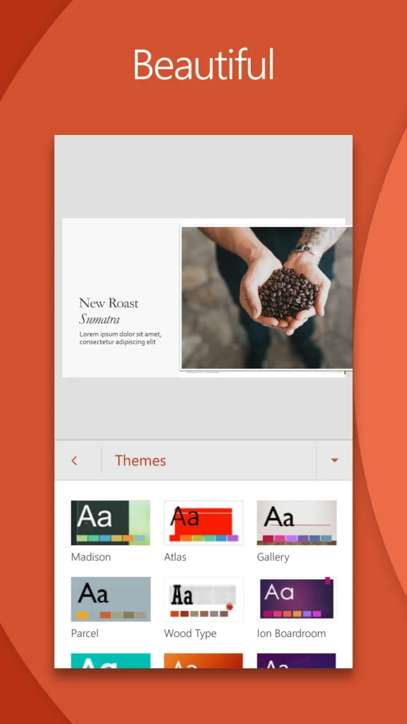 Microsoft PowerPoint Android app screenshot 5