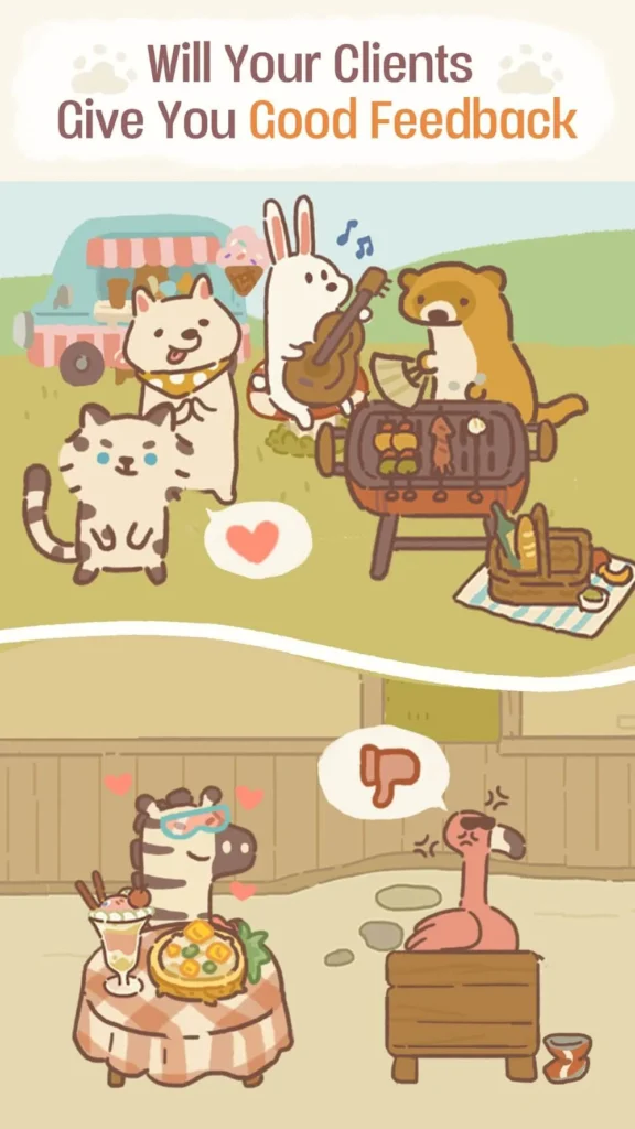 Animal Restaurant Android app screenshot 5