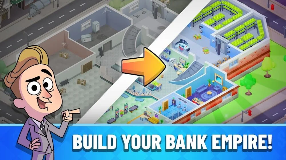 Idle Bank Tycoon Android app screenshot 5