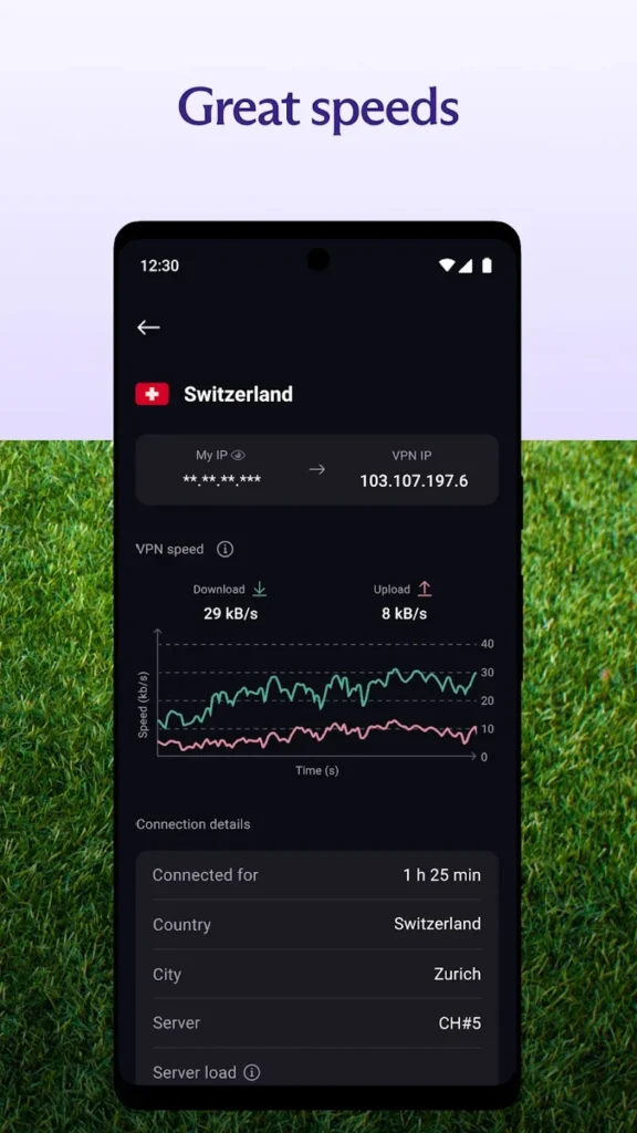 Proton VPN Android app screenshot 6