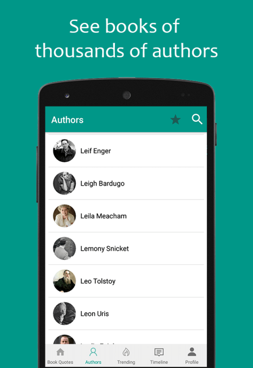 Book Quotes & Quotations Android app screenshot 6