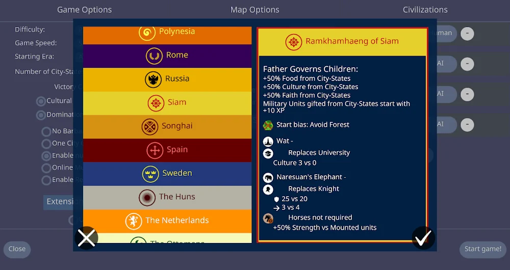 Unciv Android app screenshot 6