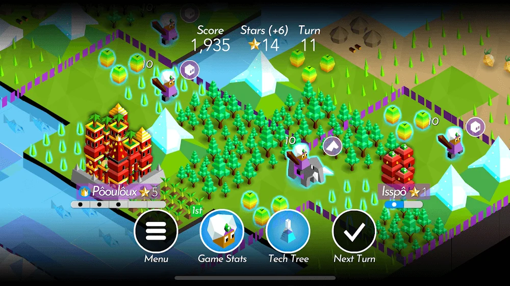 The Battle of Polytopia Android app screenshot 6