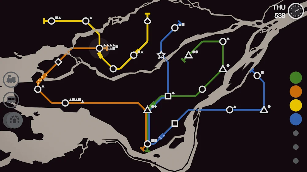 Mini Metro Android app screenshot 6