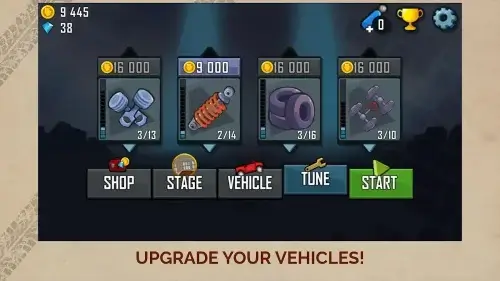 Hill Climb Racing Android app screenshot 7