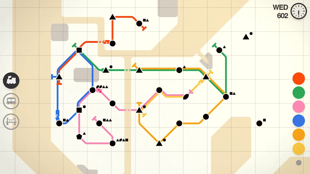 Mini Metro Android app screenshot 7