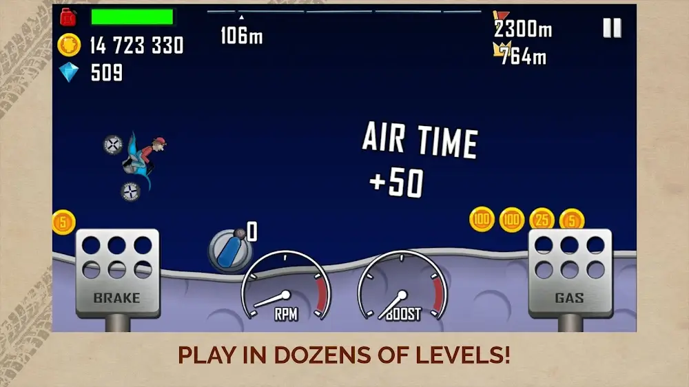 Hill Climb Racing Android app screenshot 8