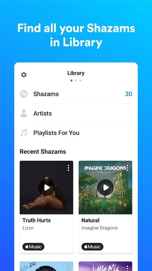 Shazam Android app screenshot 5