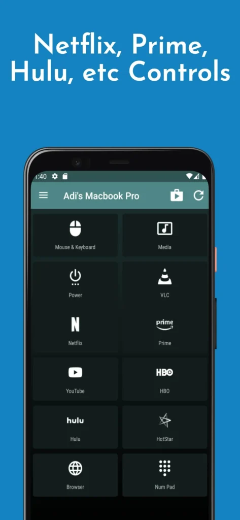 VLC Mobile Remote Android app screenshot 6