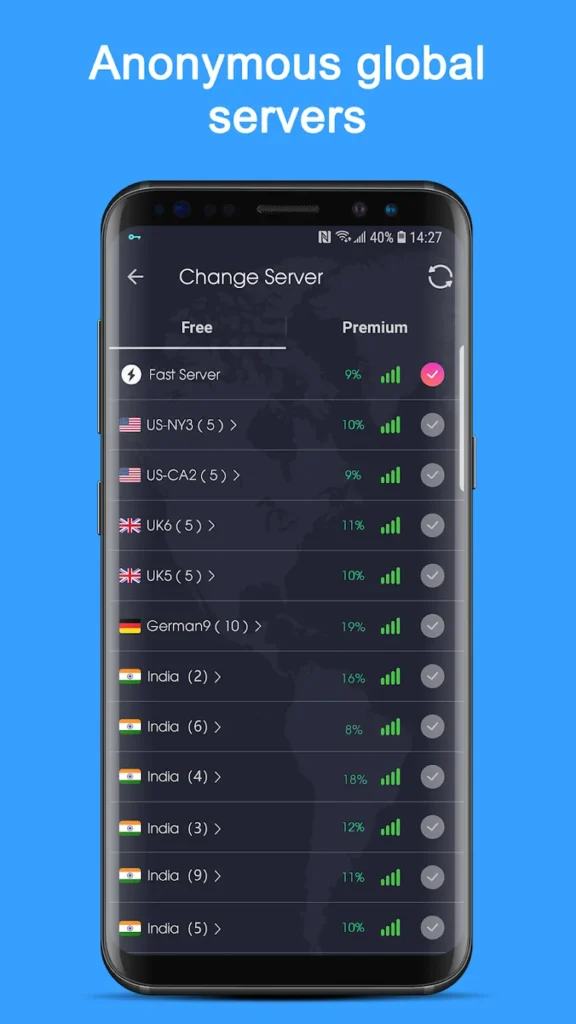 VPN Proxy Speed Android app screenshot 3