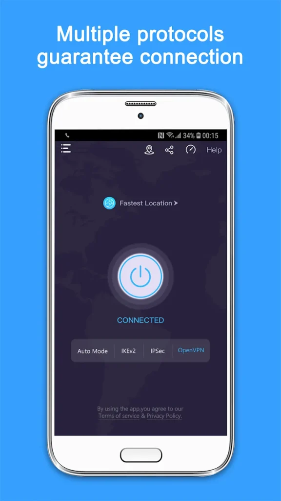 VPN Super Unlimited Proxy Android app screenshot 4